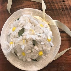 Vintage Spring Daisy Hat 18-24m